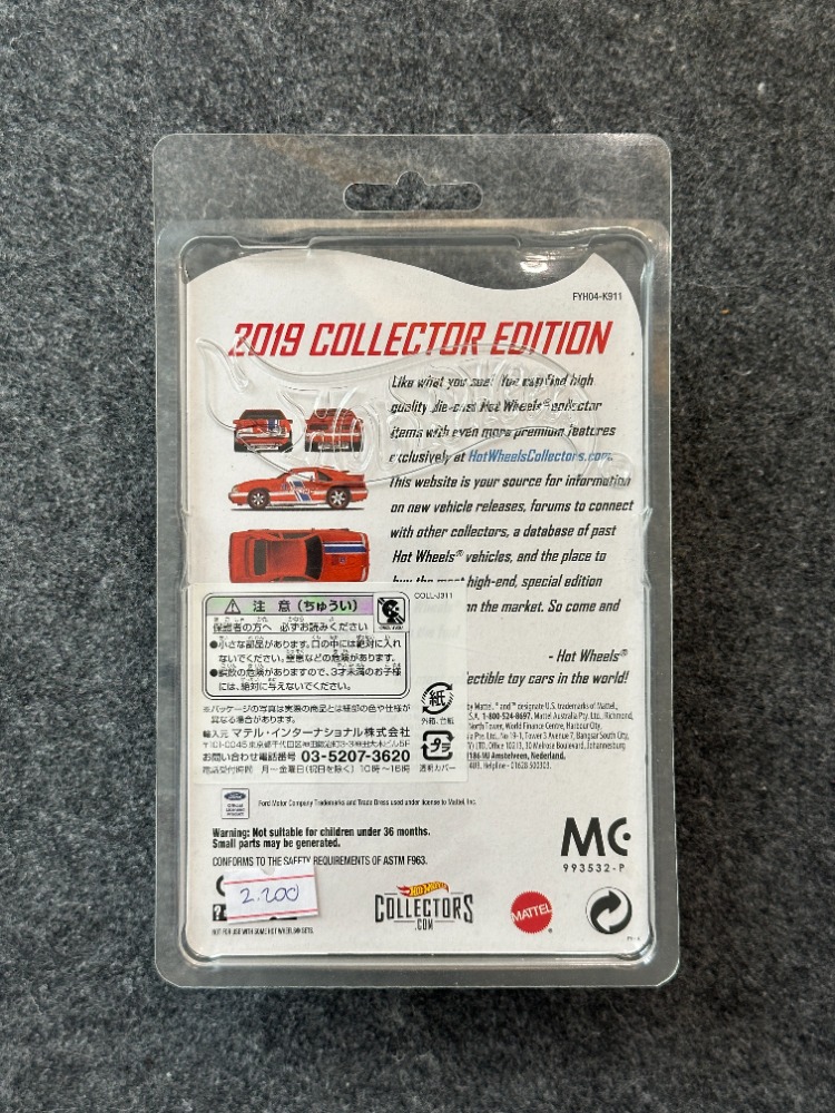 Hot Wheels 2019 Collector Edition '84 Ford Mustang SVO (2018)