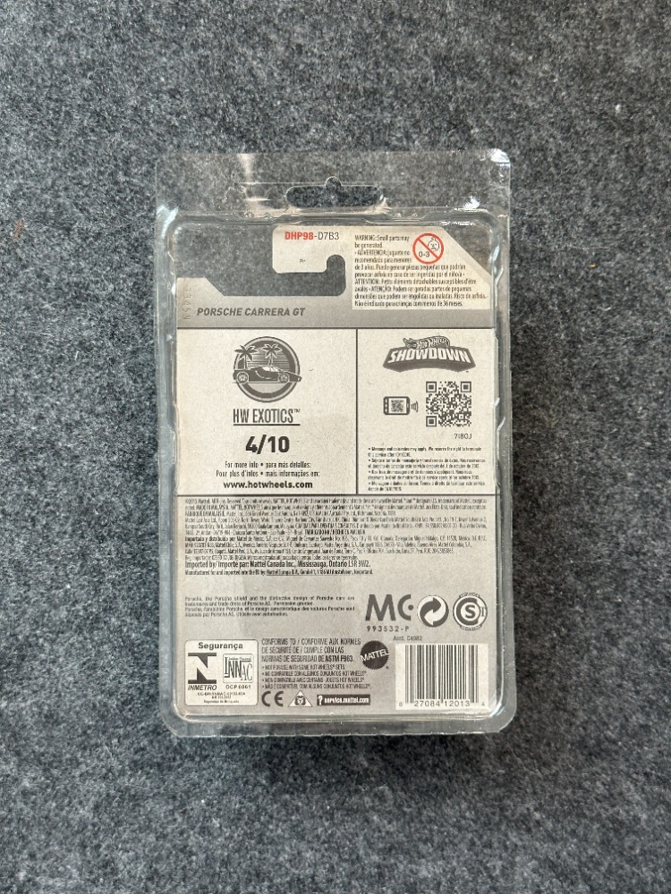 Hot Wheels Porsche Carrera GT (2015)