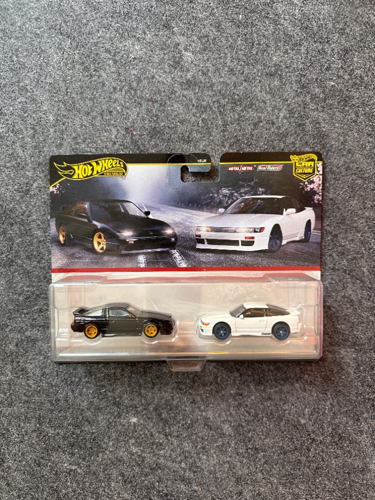 Hot Wheels Premium Car Culture Nissan 180SX & Nissan SilEighty 2'li Set