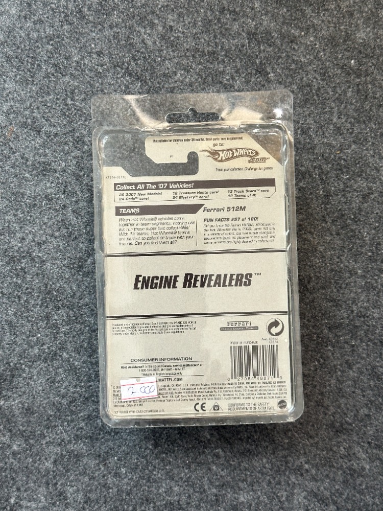 Hot Wheels Engine Revealers Ferrari 512M (2006)