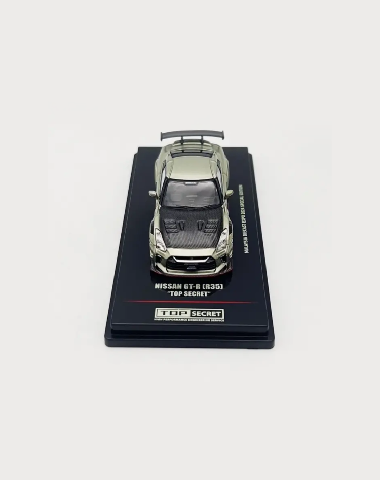INNO64 Nissan GT-R (R35) "Top Secret" Special Edition Malaysia Diecast Expo 2024
