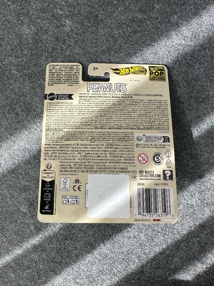 Hot Wheels Snoopy Pop Culture Premium (2025)