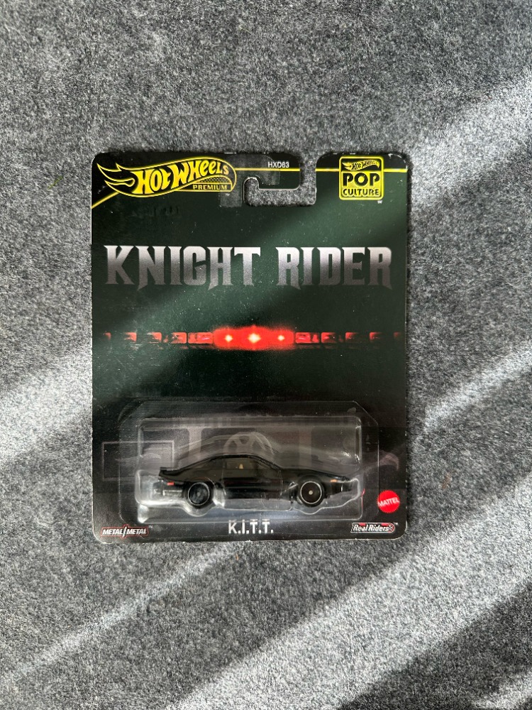 Hot Wheels K.I.T.T. Pop Culture Premium (2025)