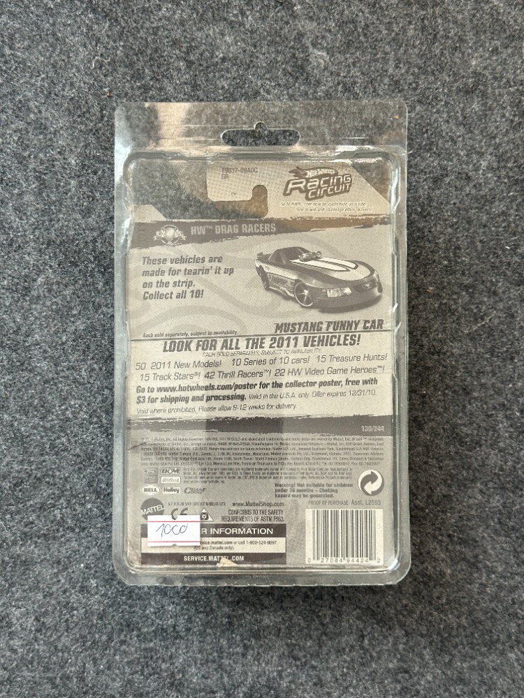 Hot Wheels 2011 Ford Mustang Funny Car (2010)
