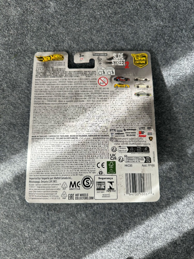 Hot Wheels 2018 Ford Mustang RTR Spec 5 Slide Street Car Culture Premium (2021)