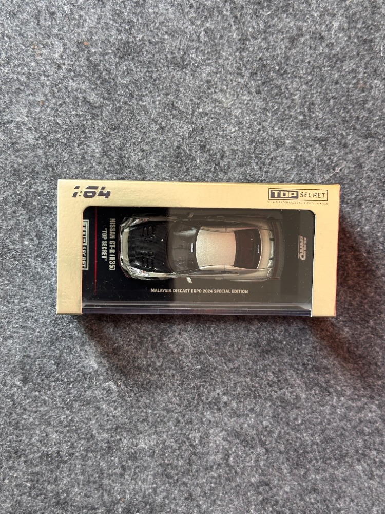 INNO64 Nissan GT-R (R35) "Top Secret" Special Edition Malaysia Diecast Expo 2024