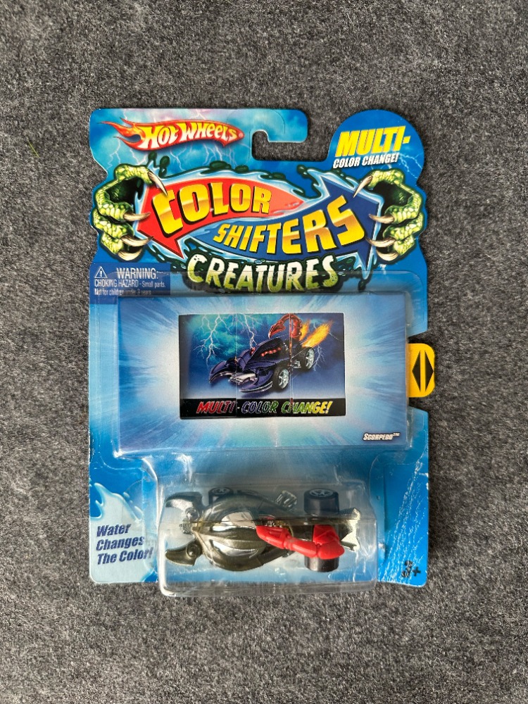 Hot Wheels Scorped Color Shifters Creatures (2009)
