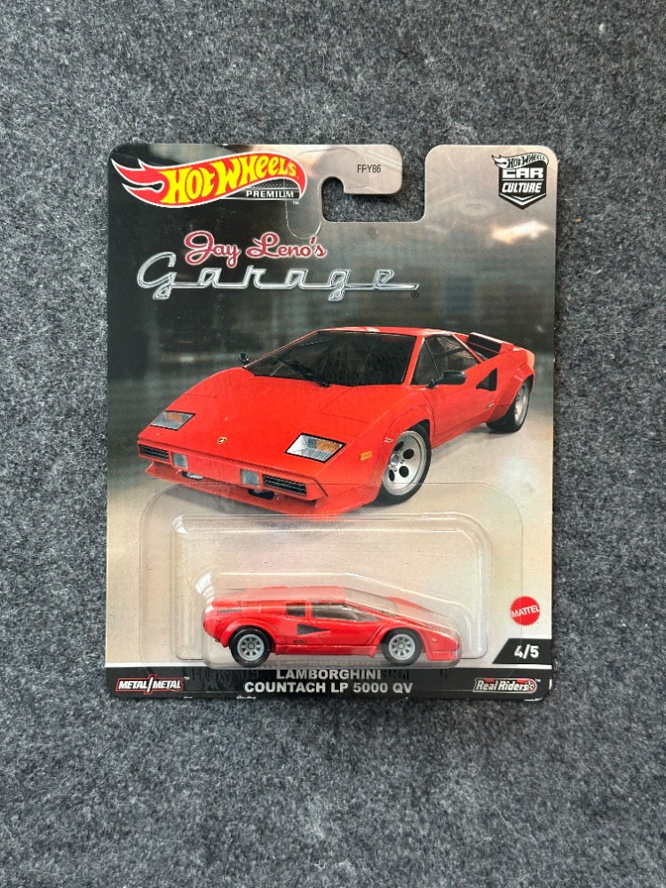 Hot Wheels Lamborghini Countach LP 5000 QV Car Culture Premium (2021)