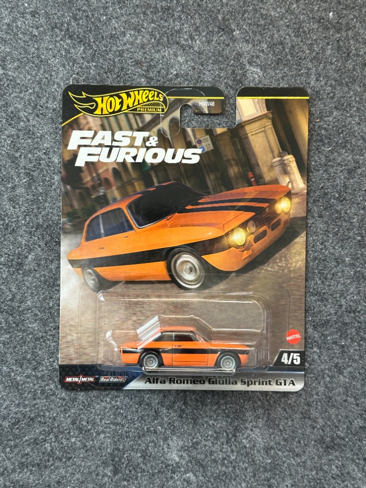 Hot Wheels Alfa Romeo Giulia Sprint GTA Fast & Furious Premium (2024)