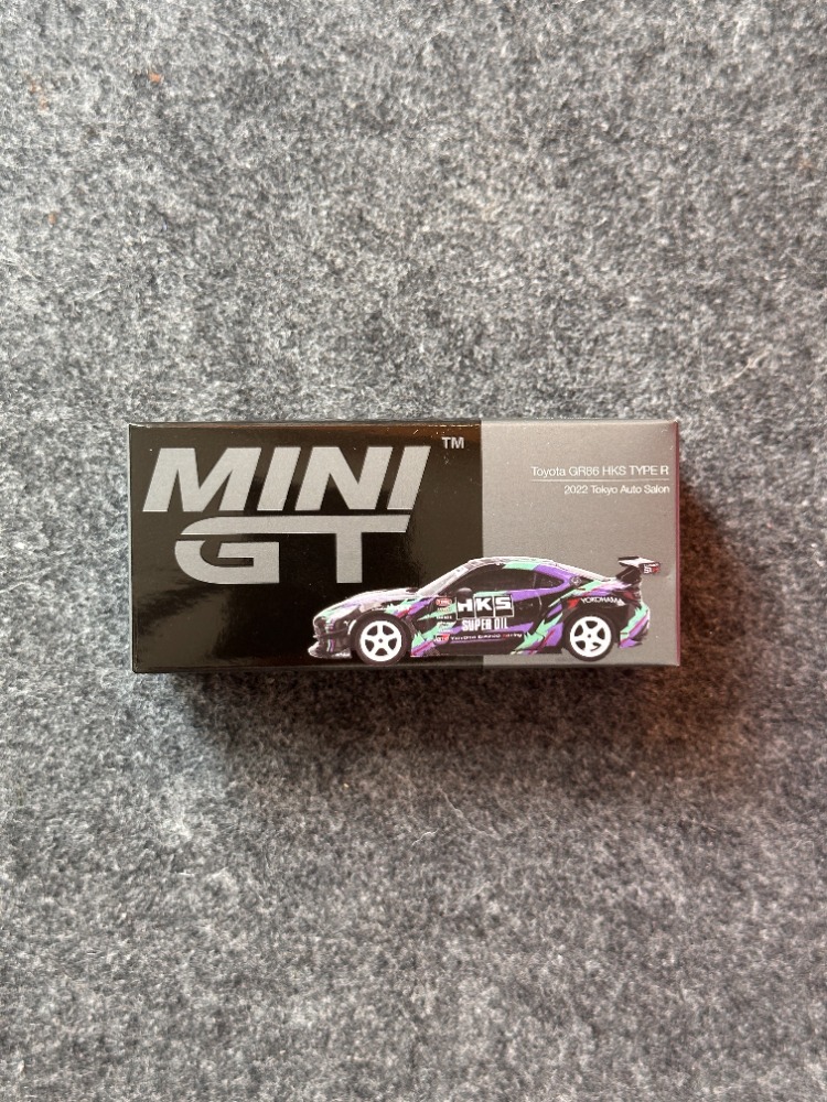 Mini GT 1005 Toyota GR86 HKS TYPE R 2022 Tokyo Auto Salon