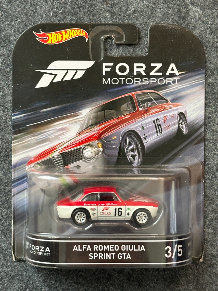 Hot Wheels Retro Entertainment Forza Motorsport Alfa Romeo Giulia Sprint GTA (2016)