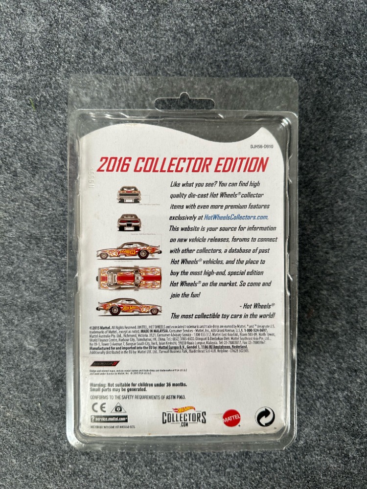 Hot Wheels 2016 Zamac Edition '69 Dodge Charger Funny Car (2015)