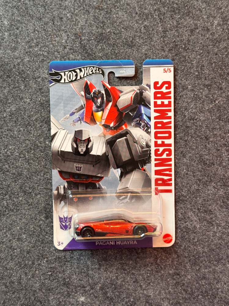 Hot Wheels Transformers Pagani Huayra (2023)