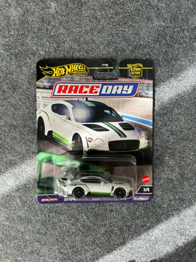 Hot Wheels '18 Bentley Continental GT3 Car Culture Premium (2024)