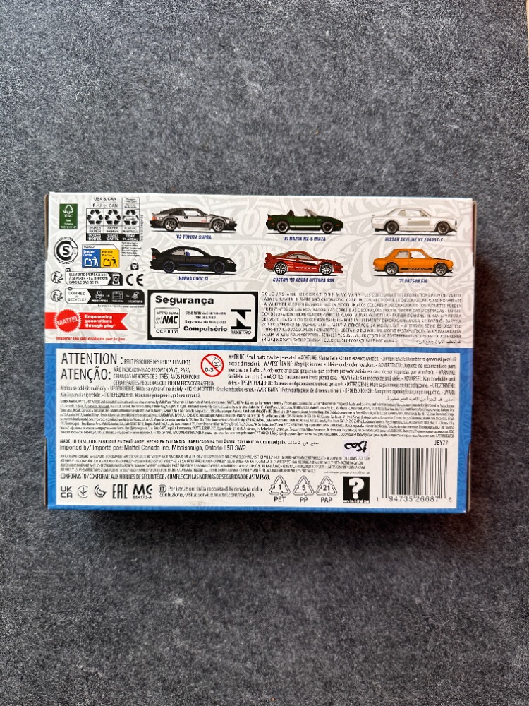 Hot Wheels Streets of Japan 6'lı Regular Set (2024)