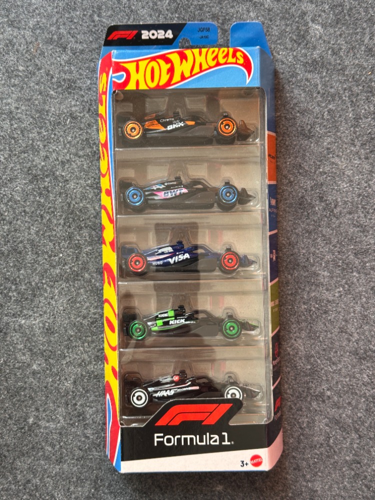 Hot Wheels Formula 1 5'li Regular Set