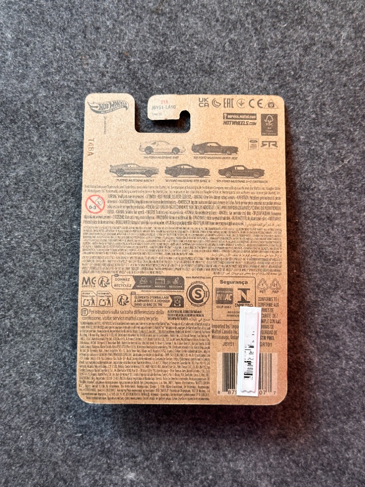 Hot Wheels Silver Series 60 Years Anniversary '69 Ford Mustang Boss 302 (2024)