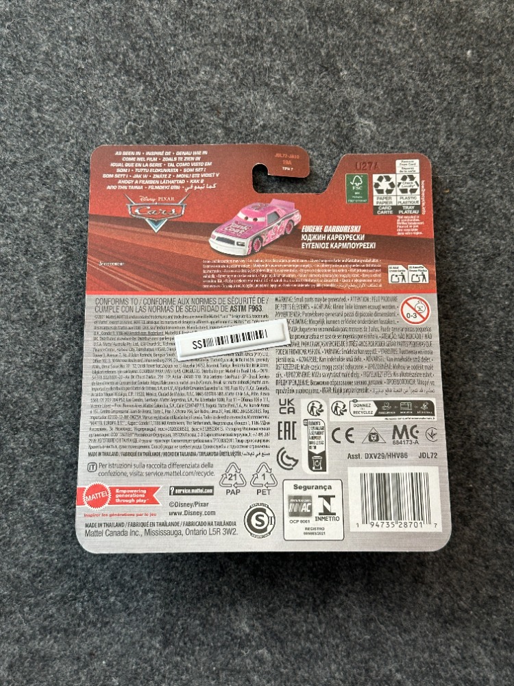 Disney Pixar Cars Eugene Carbureski (2021)