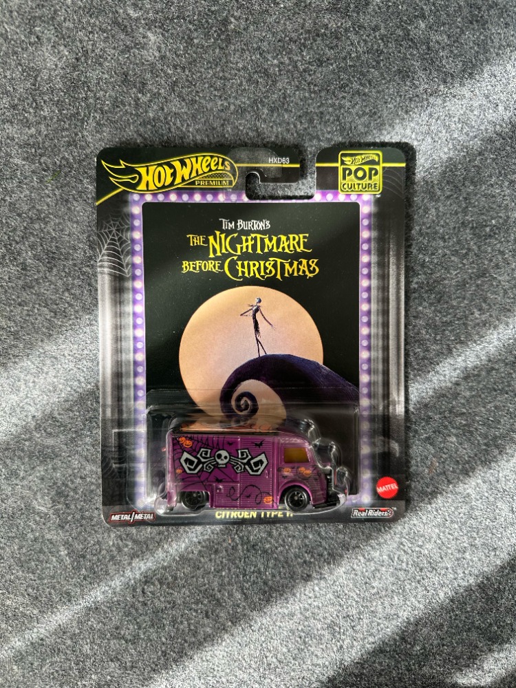 Hot Wheels Citroen Type-R The Nightmare Before Christmas Pop Culture Premium (2025)
