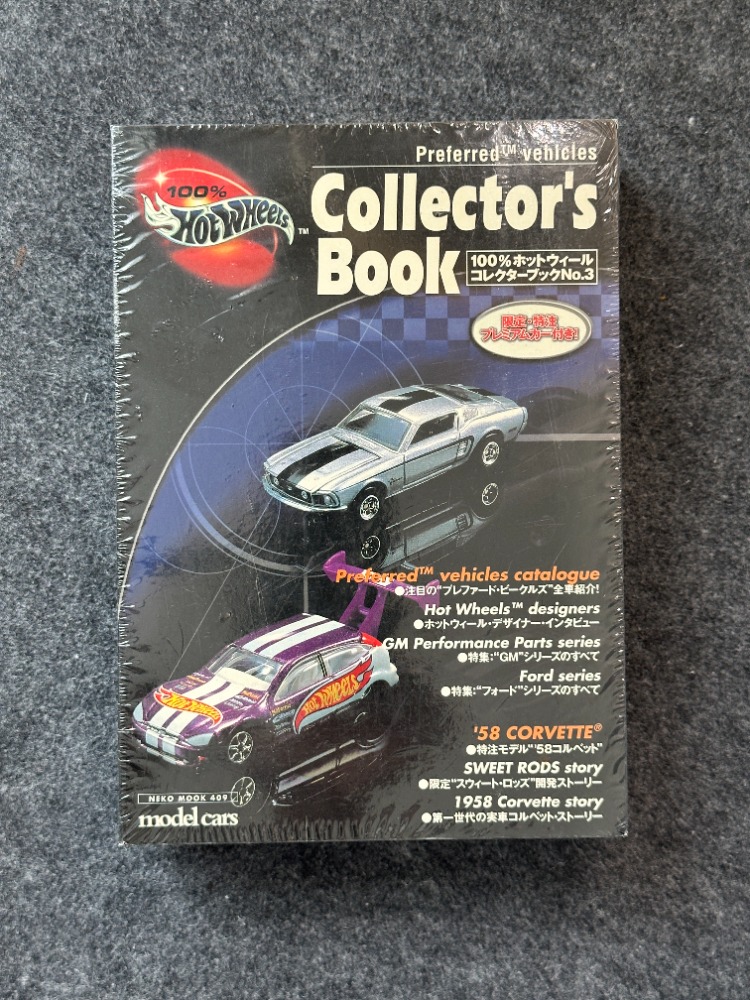 Hot Wheels "Sweet Rods" '58 Corvette Collector's Book (2002)