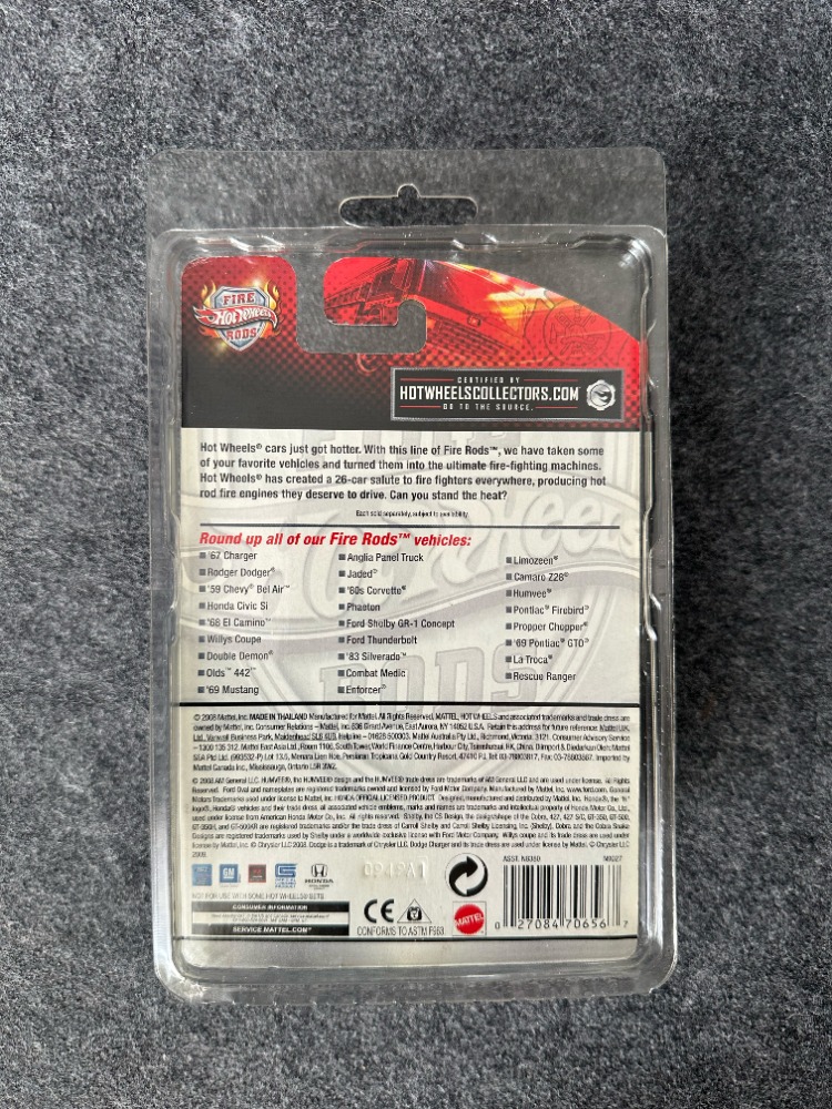 Hot Wheels Fire Rods #9 of 26 '69 Mustang (2006)