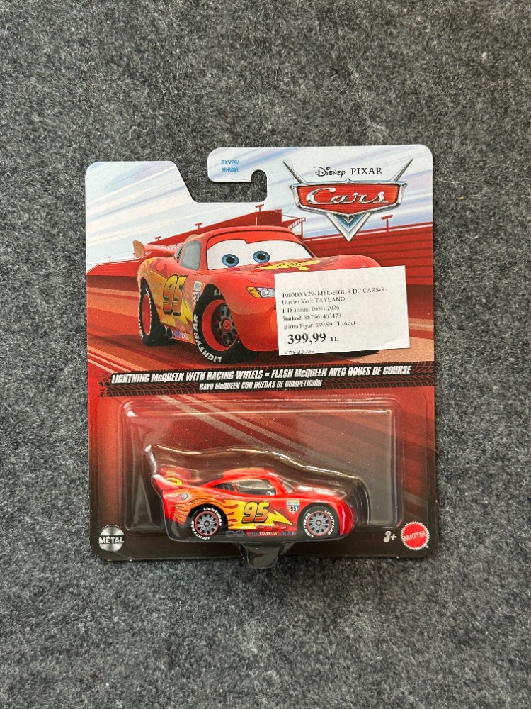 Disney Pixar Cars Lightning McQueen With Racing Wheels (2021)