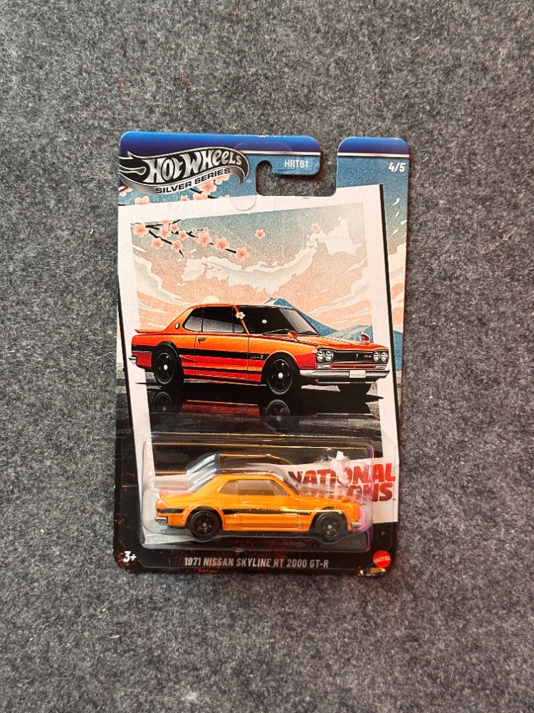 Hot Wheels Silver Series 1971 Nissan Skyline HT 2000 GT-R (2025)
