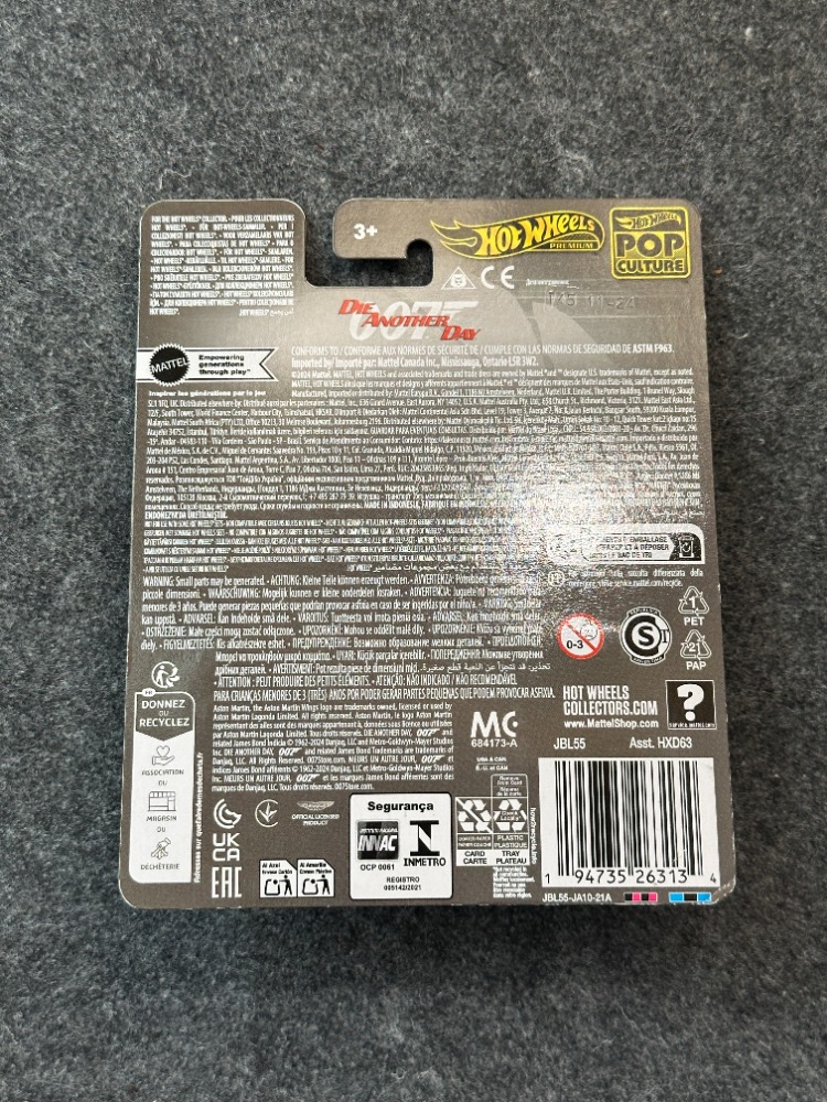 Hot Wheels 007 Aston Martin Vanquish Pop Culture Premium (2024)