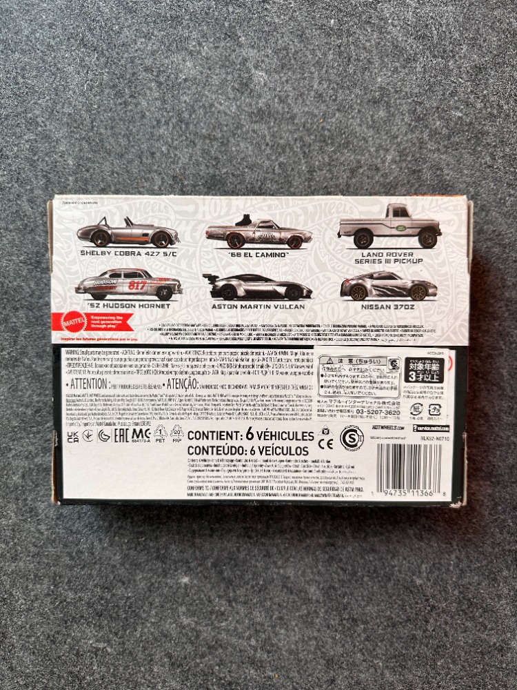 Hot Wheels Zamac 6'lı Regular Set (2024)