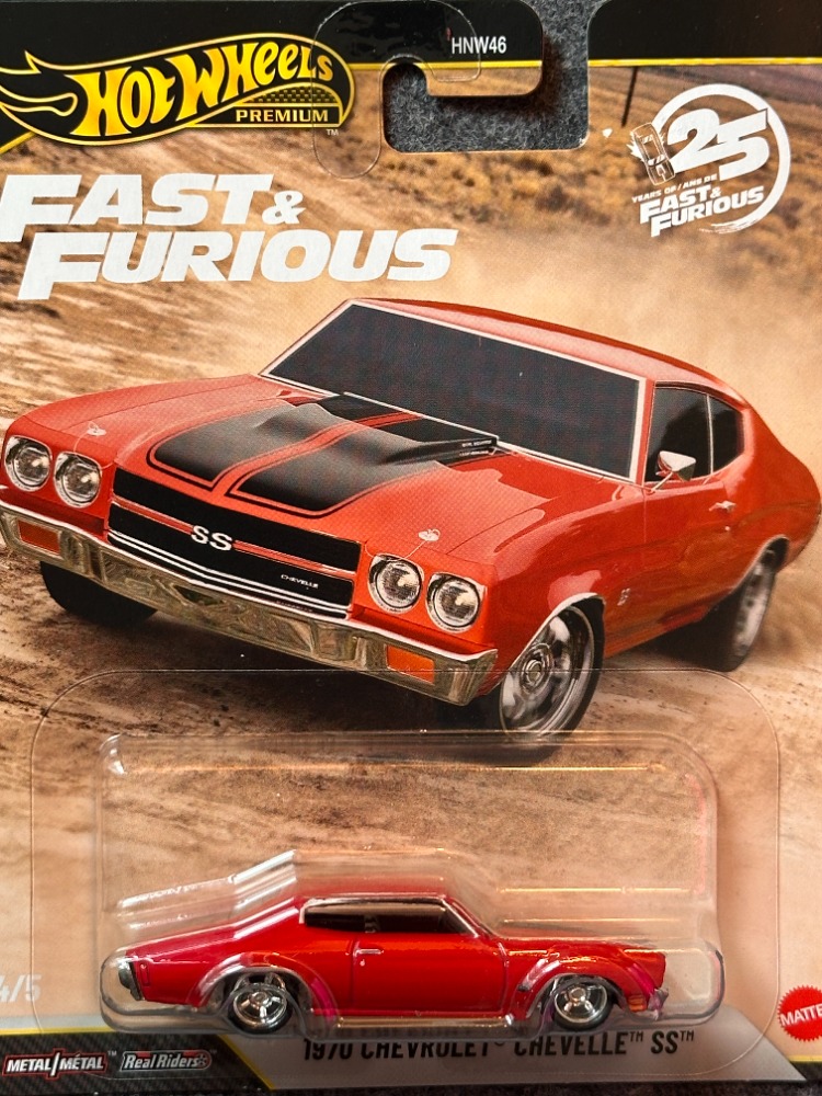Hot Wheels 1970 Chevrolet Chevelle SS Fast & Furious Premium (2026)