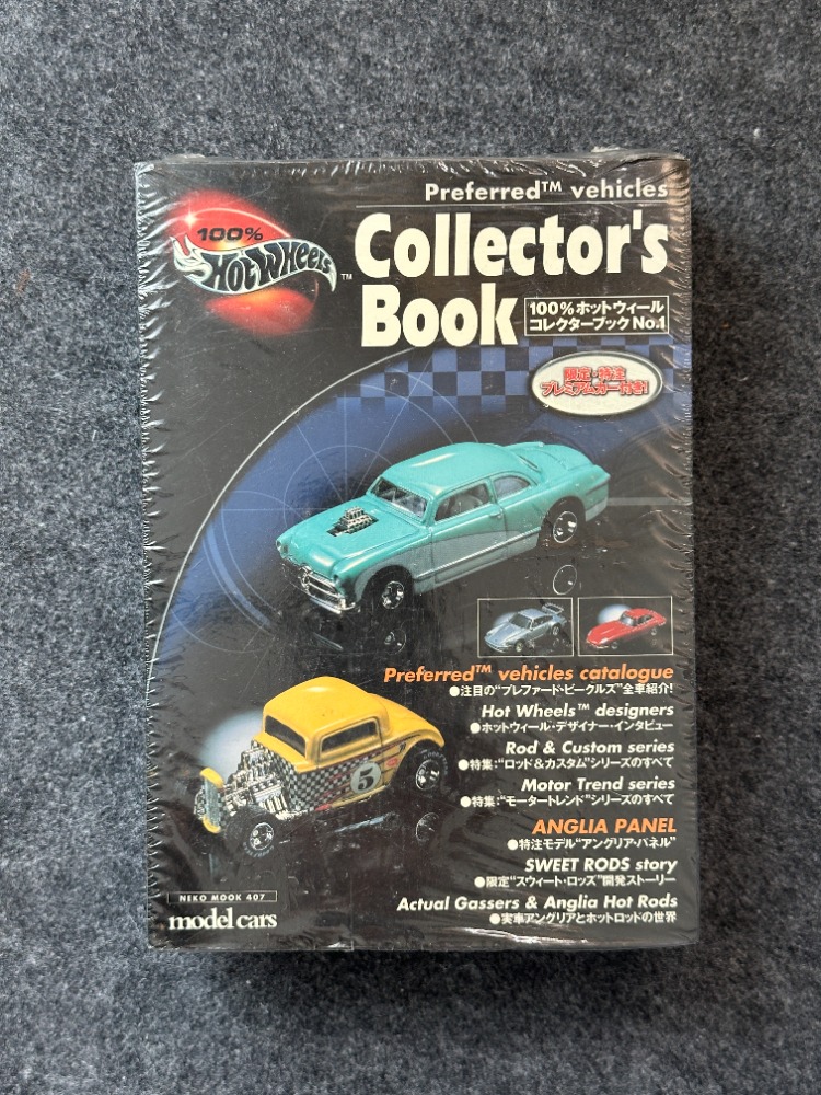Hot Wheels "Sweet Rods" Anglia Panel Collector's Book (2002)