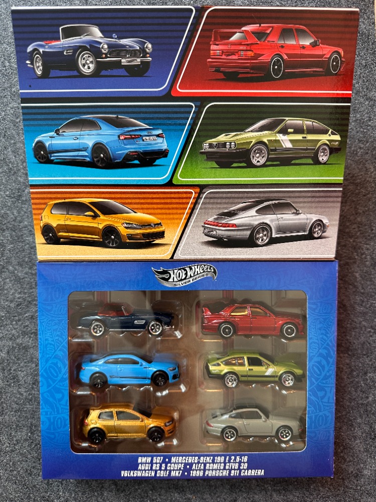 Hot Wheels Euro Style 6'lı Regular Set (2024)
