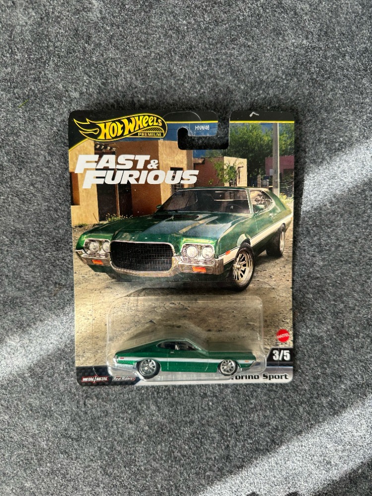Hot Wheels 972 Ford Gran Torino Sport Fast & Furious Premium (2023)