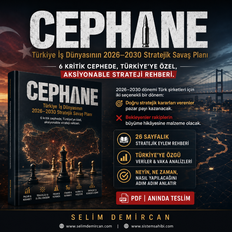 CEPHANE: Türkiye İş Dünyasının 2026–2030 Stratejik Savaş Planı (PDF Rapor)