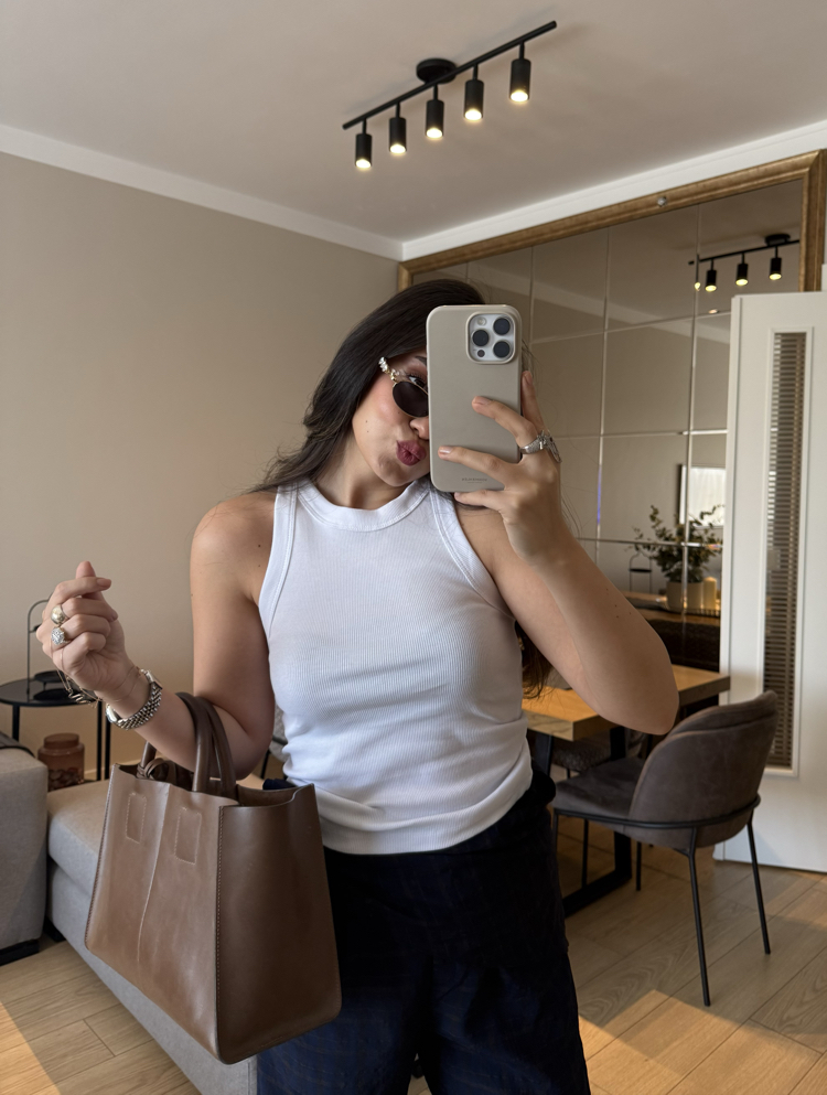 Premium Model Beyaz Atlet