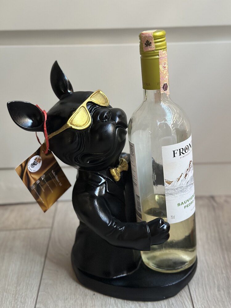 French Bulldog Şaraplık
