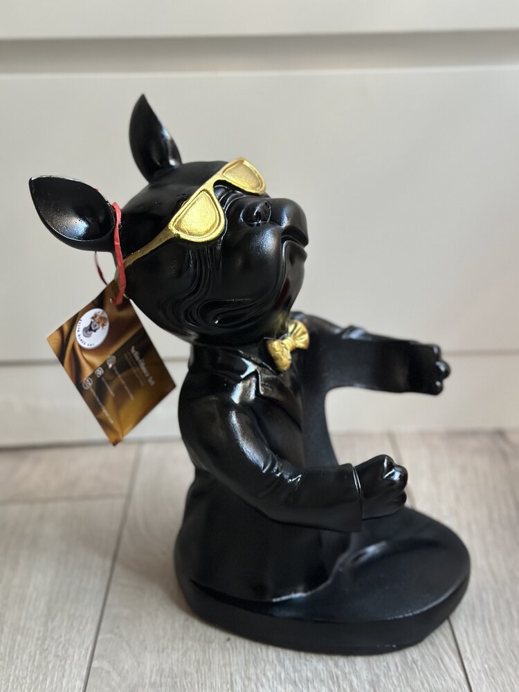 French Bulldog Şaraplık