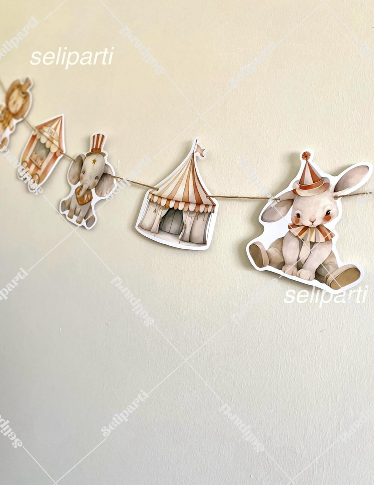 Sirk Temalı Banner - Opsiyon Seçiniz
