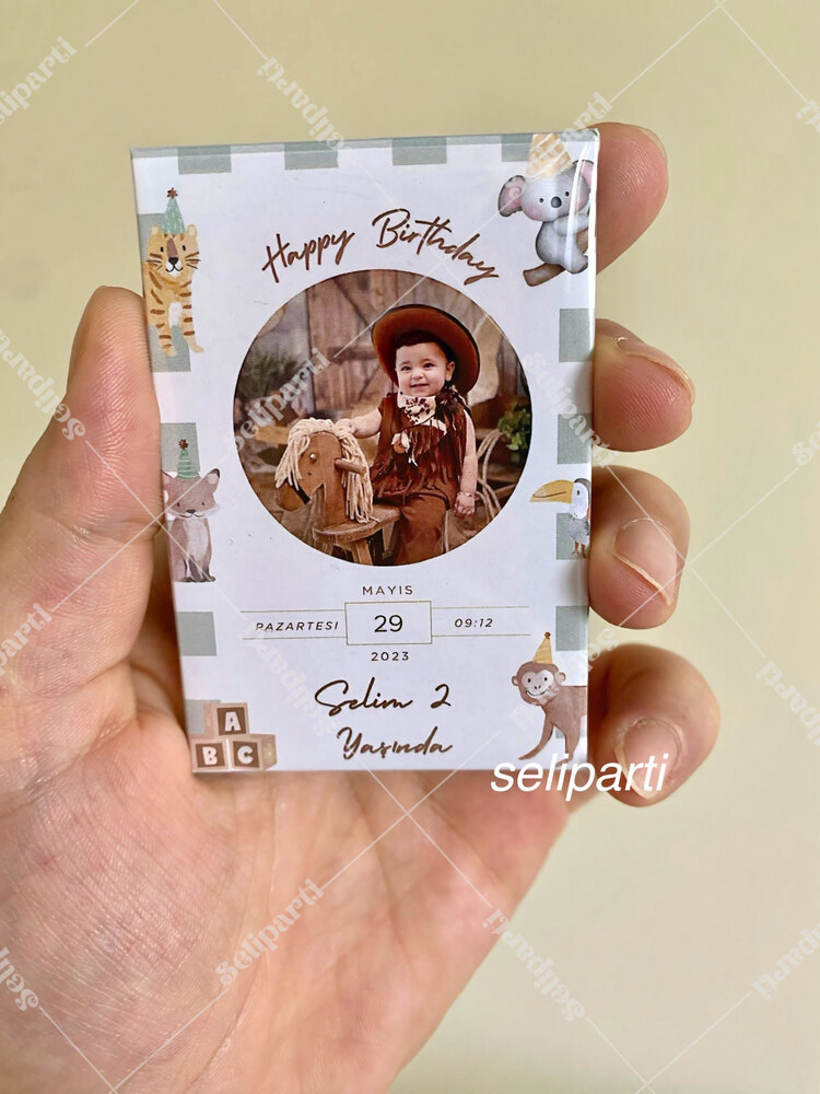 Konsepte Özel Magnet - 8x5,5cm Opsiyon Seçiniz