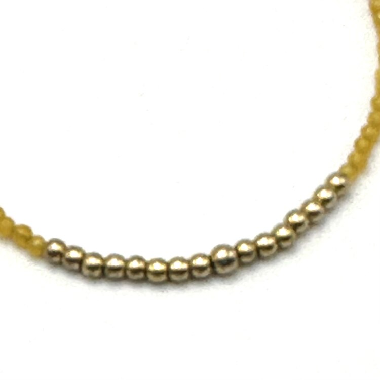 Yellow Quartz Bracelet