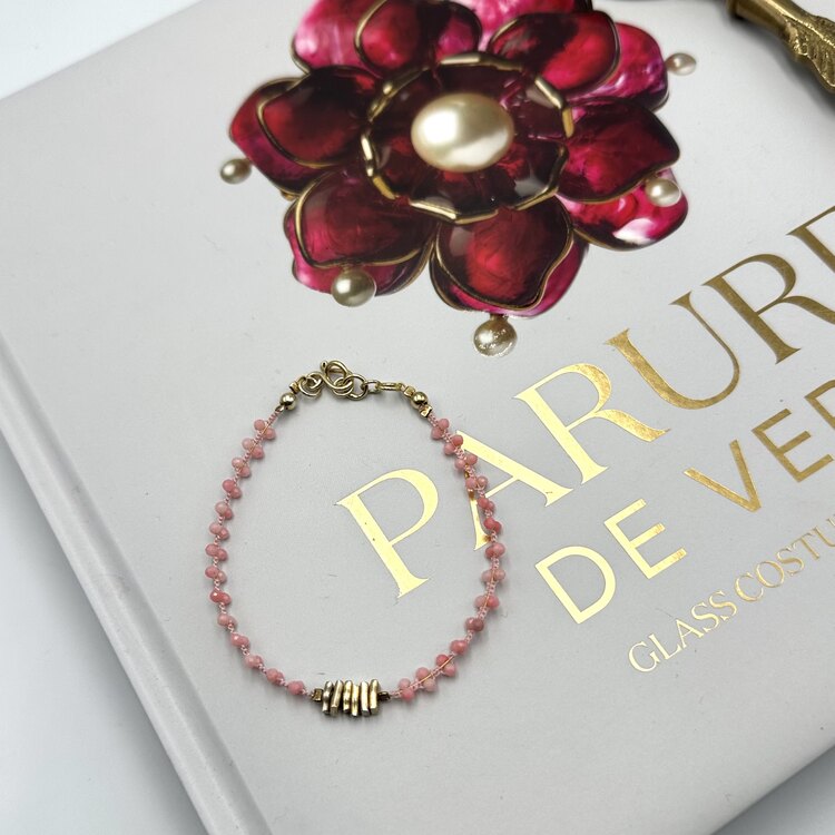 Pink Tourmaline Bracelet