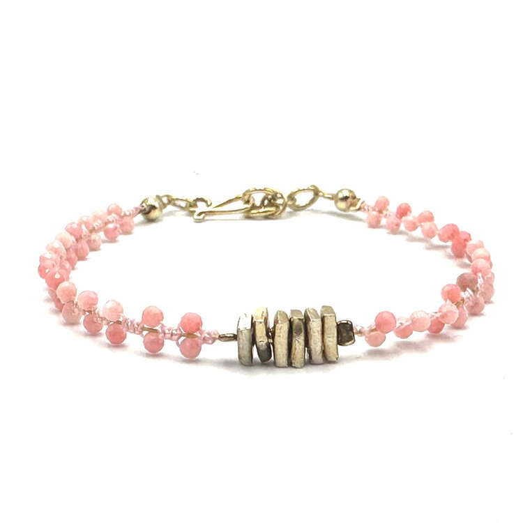 Pink Tourmaline Bracelet