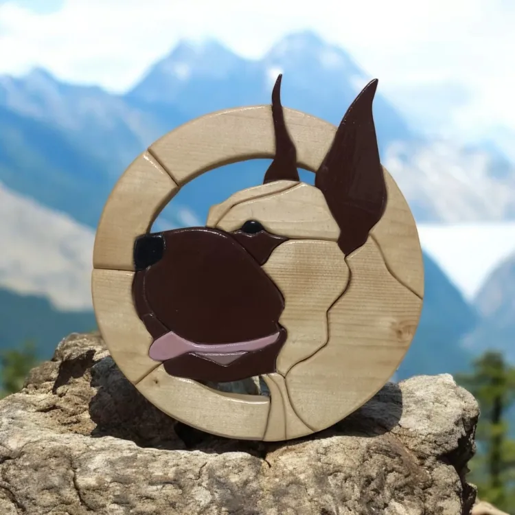 İNTERSİA AHŞAP BULL DOG