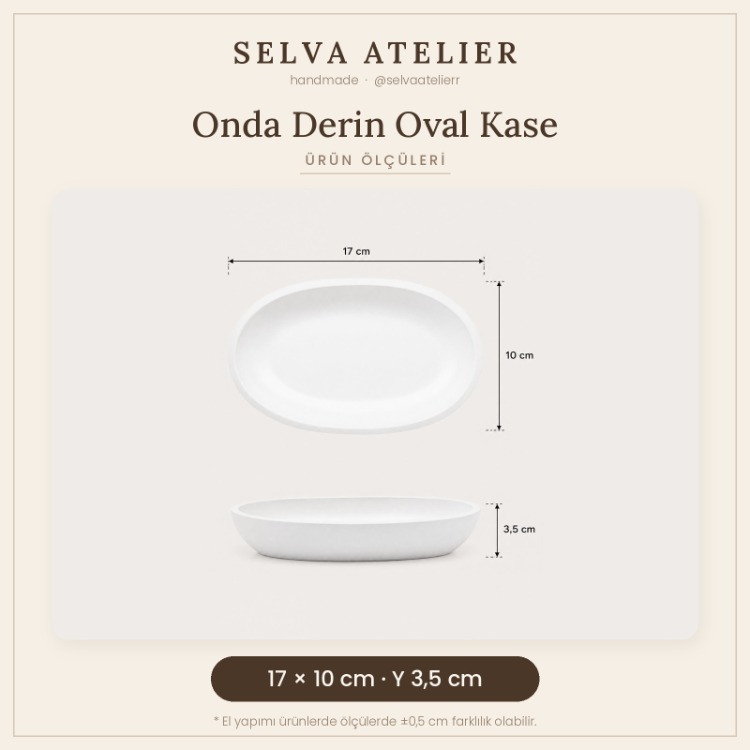 Onda Derin Oval Kase
