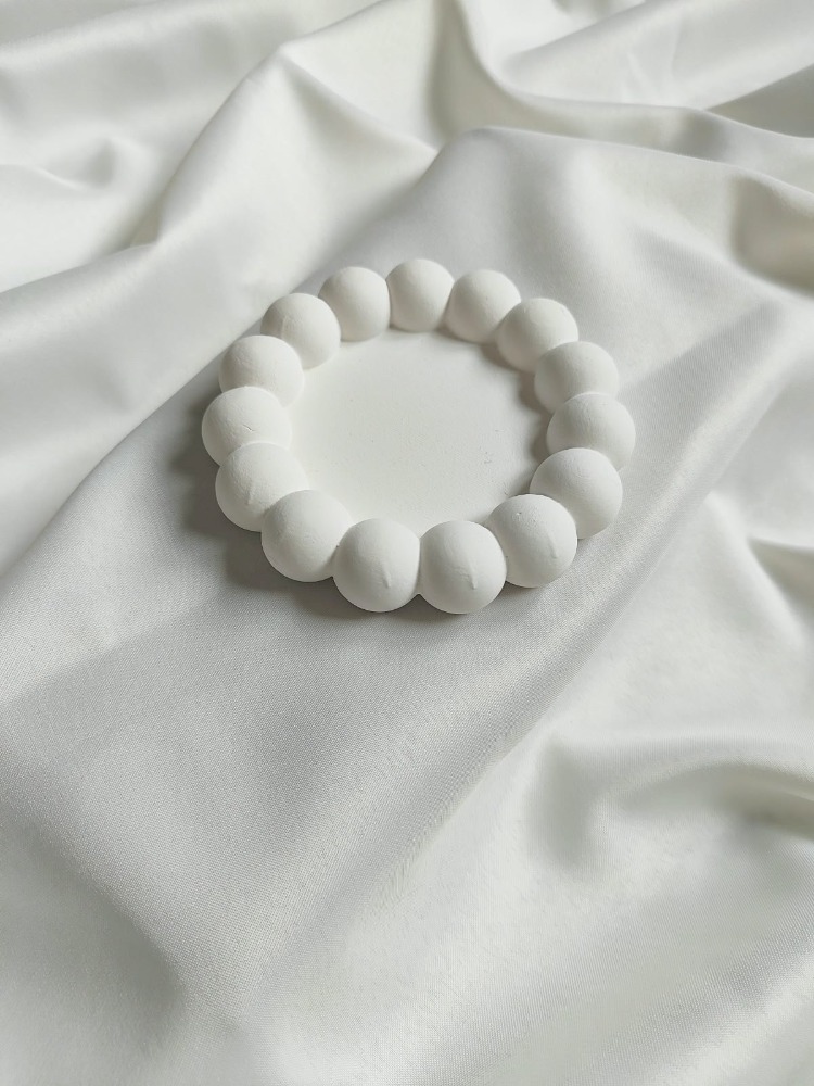 Perla Boncuk Kenarlı Mini Tabak