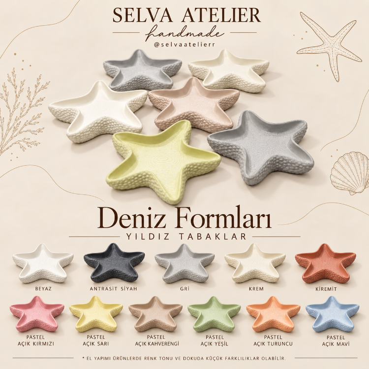Stella Deniz Yıldızı Tepsi