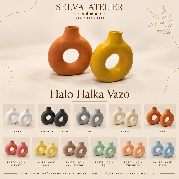 Halo Halka Vazo