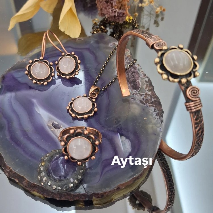 Aytaşı ıBakır takım bakır bileklik