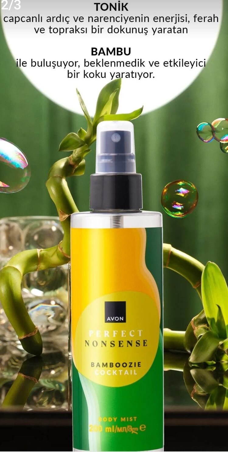 Avon Perfect Nonsense Bamboozie Cocktail Vücut Spreyi 200ml