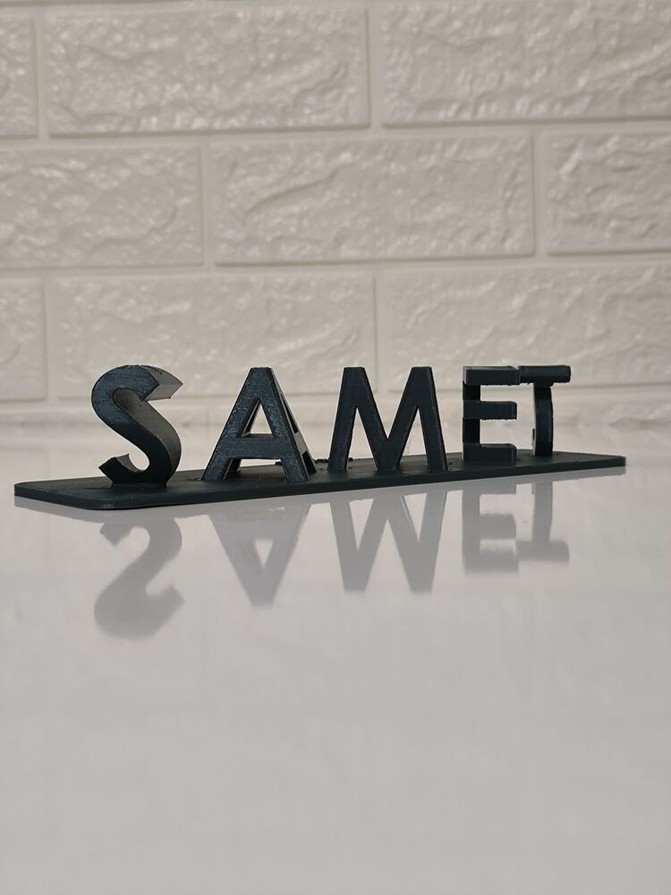 3D İlizyon İsim Tasarımı